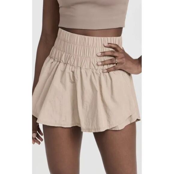 Free People FP Movement The Way Home Skort/Short Built-Liner Clay Women’s Size S - Picture 1 of 14